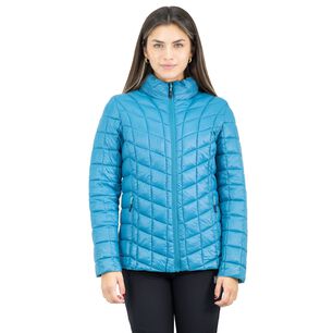 Parka Insulada Hw Traveler Mujer Petroleo